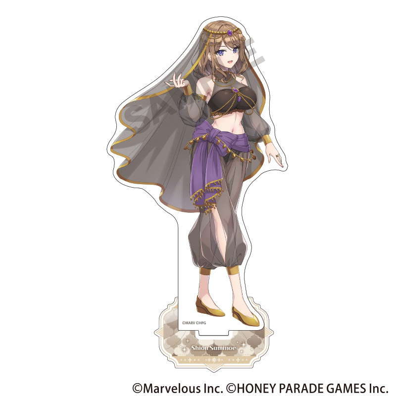 【クラックス】ドルフィンウェーブ アクリルスタンド 住乃絵紫苑 踊り子