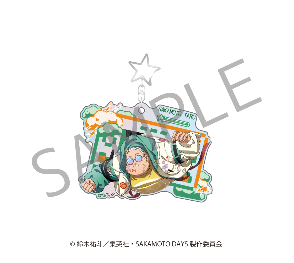 【リアライズ】SAKAMOTO DAYS オーロラアクリルキーホルダー デコラver.坂本太郎