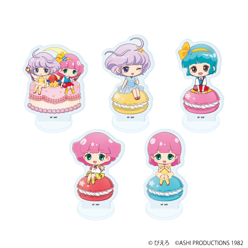 【A3】アクリルぷちスタンド「魔法の天使クリィミーマミ×魔法のプリンセス ミンキーモモ」01/ブラインド（全5種）（ミニキャライラスト） 1BOX入数：5
