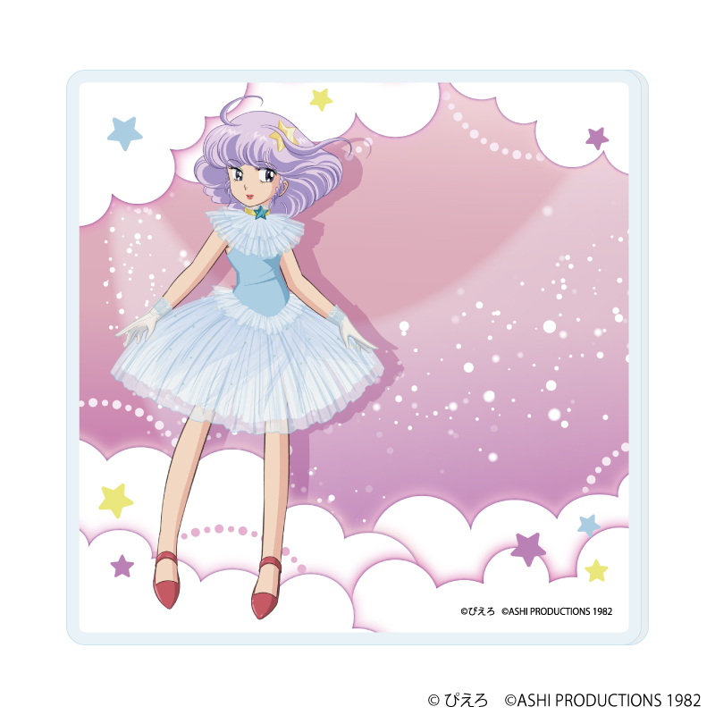 【A3】アクリルコースター「魔法の天使クリィミーマミ×魔法のプリンセス ミンキーモモ」01/クリィミーマミ（公式イラスト）