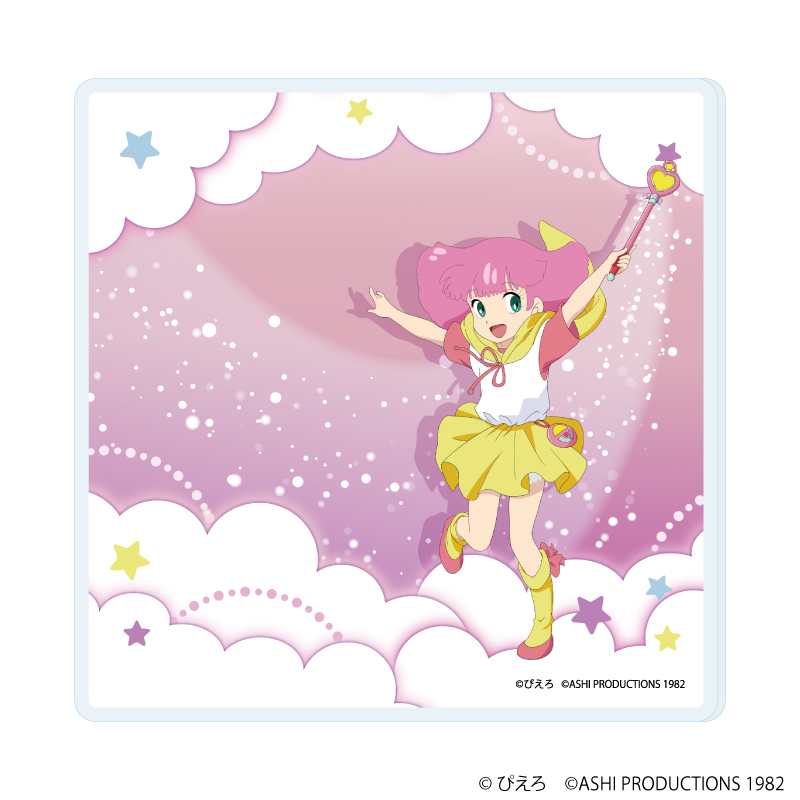 【A3】アクリルコースター「魔法の天使クリィミーマミ×魔法のプリンセス ミンキーモモ」02/ミンキーモモ（公式イラスト）