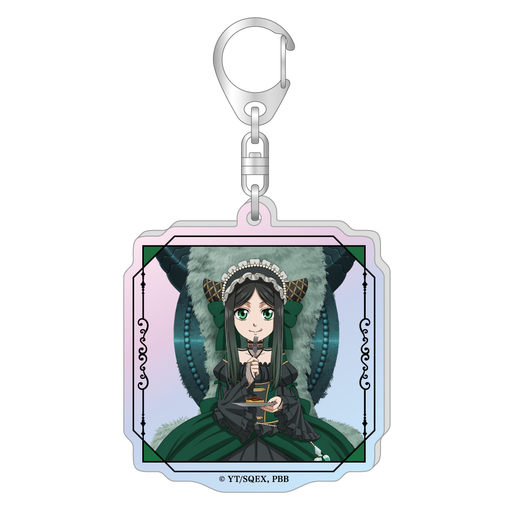 【キャラバン】黒執事 -緑の魔女編- 描き下ろしオーロラアクリルキーホルダー / ジークリンデ・サリヴァン