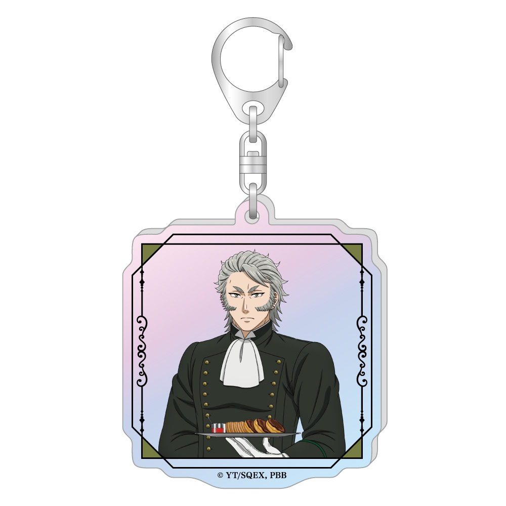 【キャラバン】黒執事 -緑の魔女編- 描き下ろしオーロラアクリルキーホルダー / ヴォルフラム・ゲルツァー