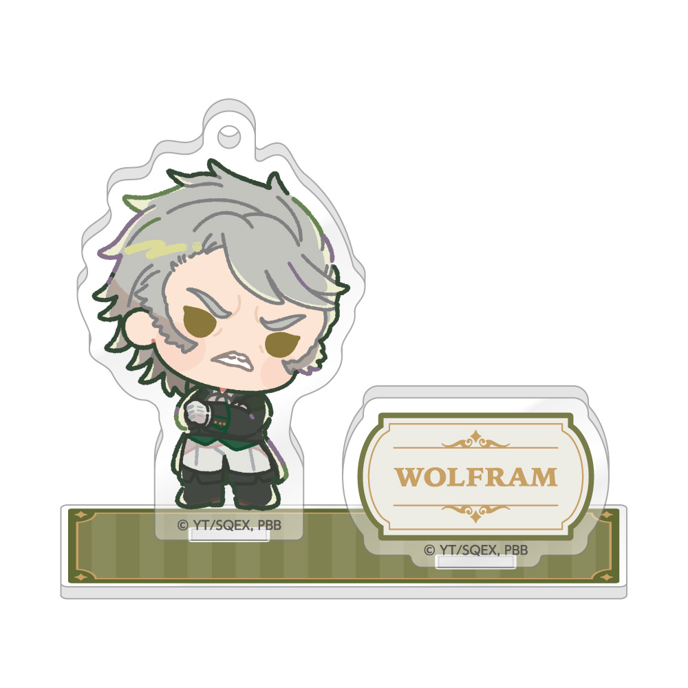 【キャラバン】黒執事 -緑の魔女編- ちびキャラアクリルジオラマ / ヴォルフラム・ゲルツァー