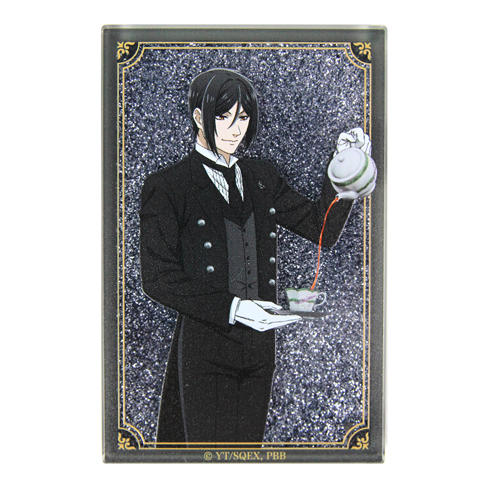 【キャラバン】黒執事 -緑の魔女編- 描き下ろしグリッターアクリルブロック / セバスチャン・ミカエリス