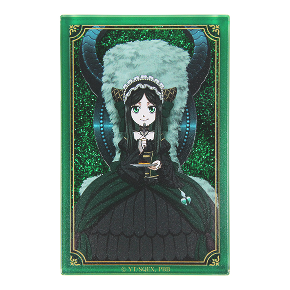 【キャラバン】黒執事 -緑の魔女編- 描き下ろしグリッターアクリルブロック / ジークリンデ・サリヴァン