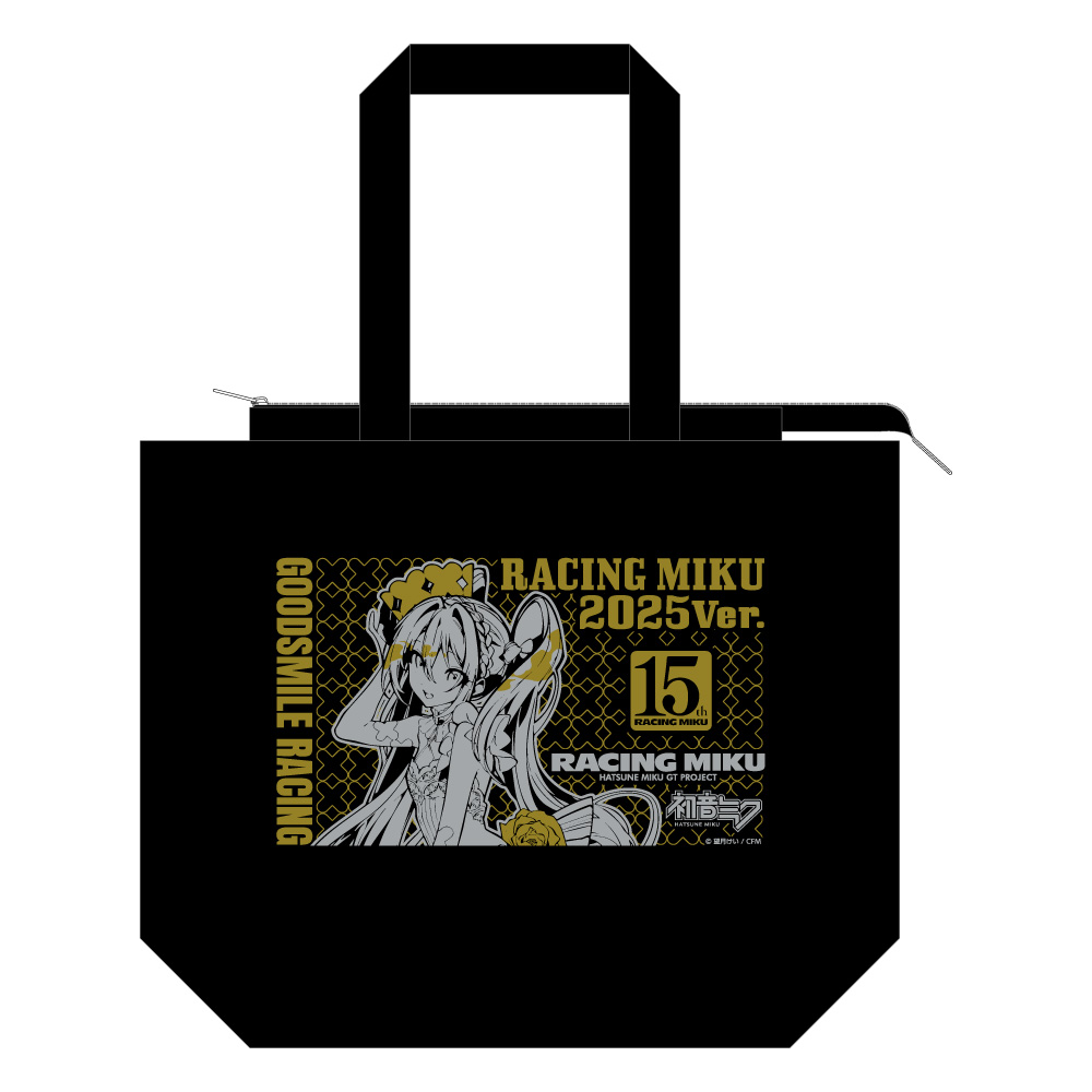 【キャラバン】レーシングミク 15th ”Rhapsody” 2010-2025 ファスナートートバッグ