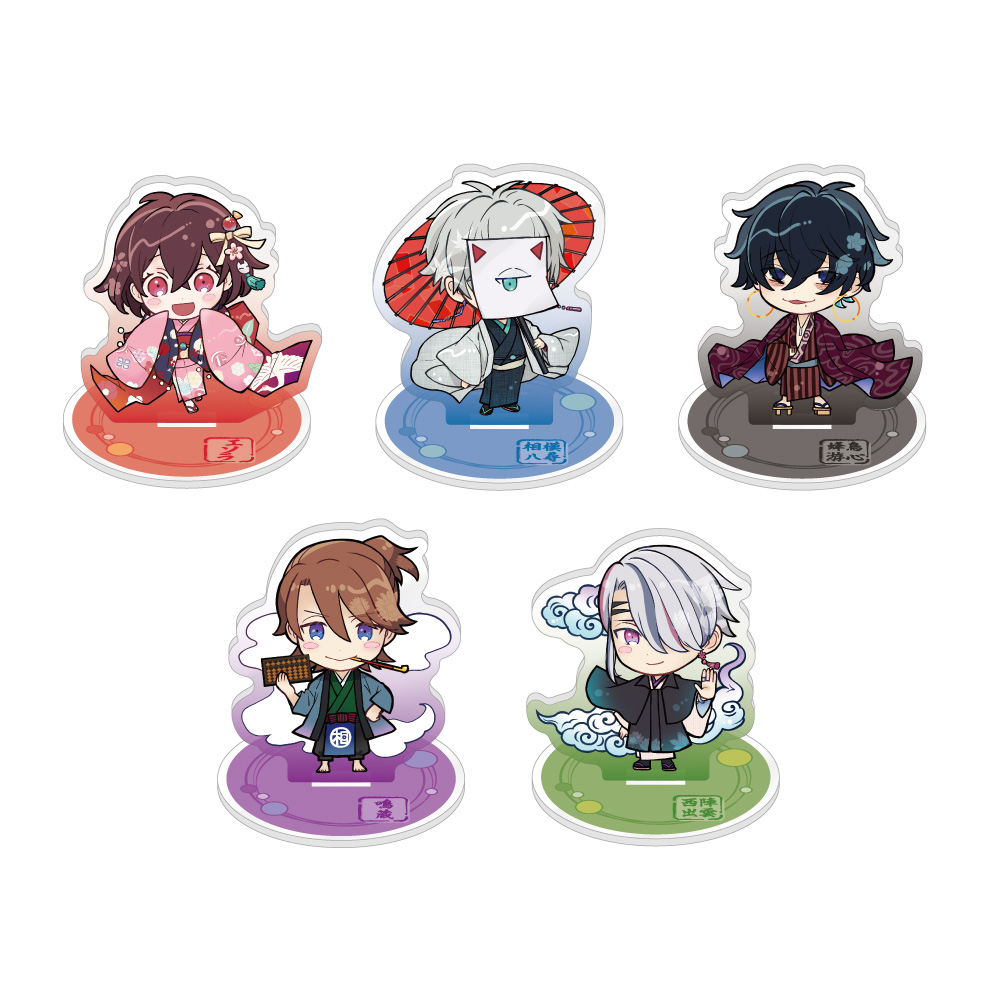 【キャラバン】みにくい遊郭の子 トレーディングちびキャラアクリルスタンド 1BOX入数：5