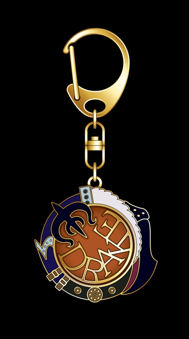 【ムービック】ONE PIECE シンボルモチーフキーホルダー ドレーク