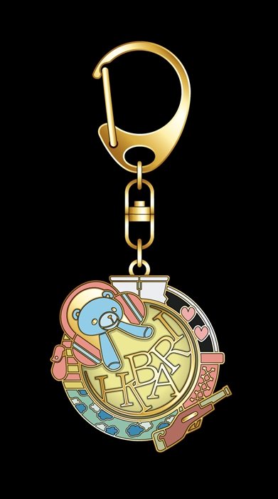 【ムービック】ONE PIECE シンボルモチーフキーホルダー ひばり