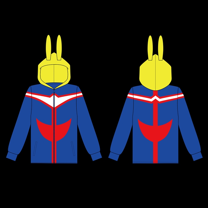 【ムービック】僕のヒーローアカデミア オールマイトパーカー/L