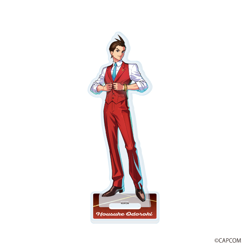 【A3】アクリルスタンド「逆転裁判」シリーズ03/王泥喜 法介（描き起こしイラスト）