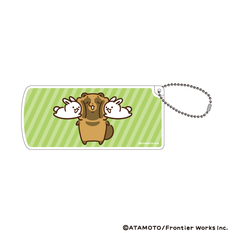 【A3】スライド式小物ケース「タヌキとキツネ」03/C（公式イラスト）