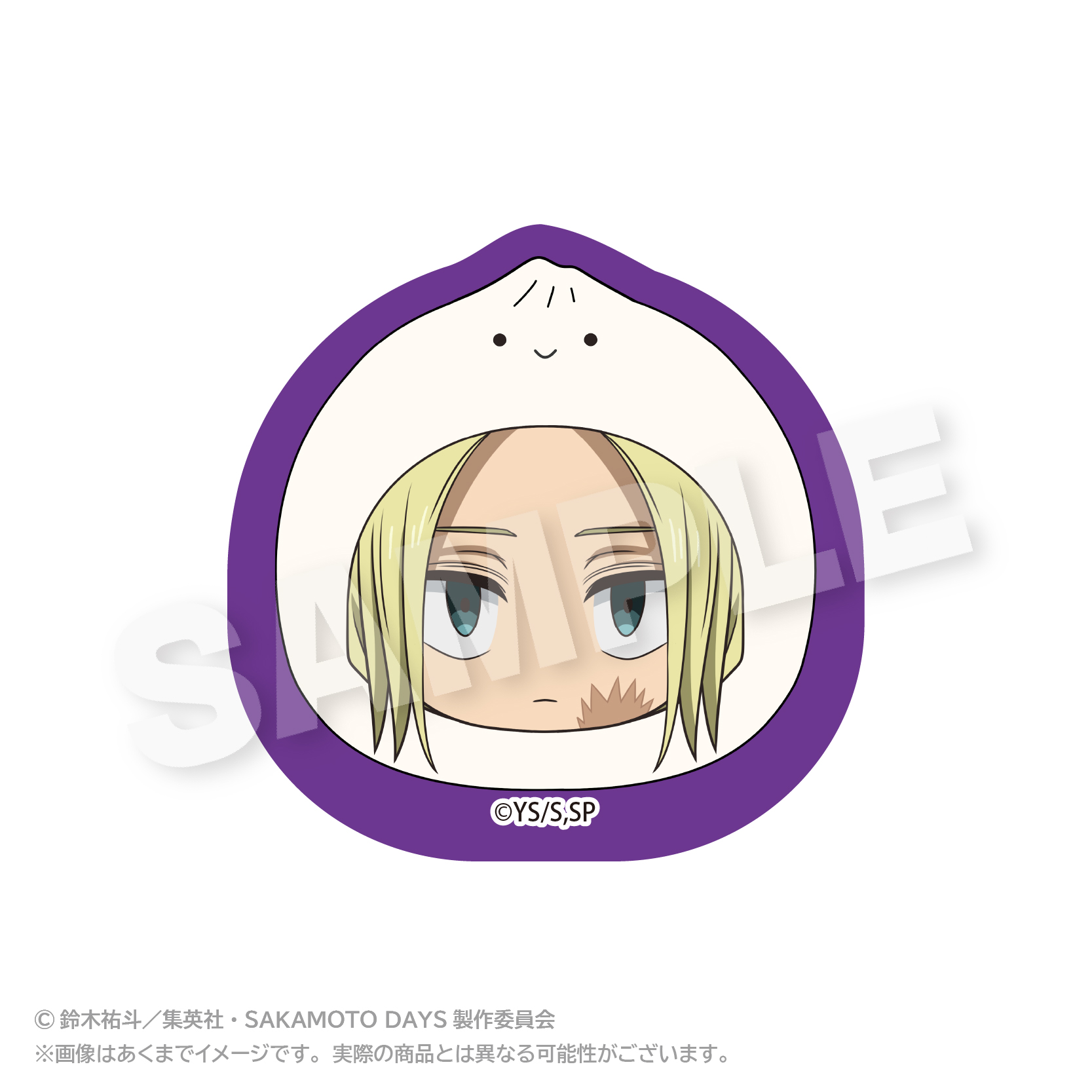 【ステラノーツ】SAKAMOTO DAYS ダイカットステッカー まるめいつver. 神々廻