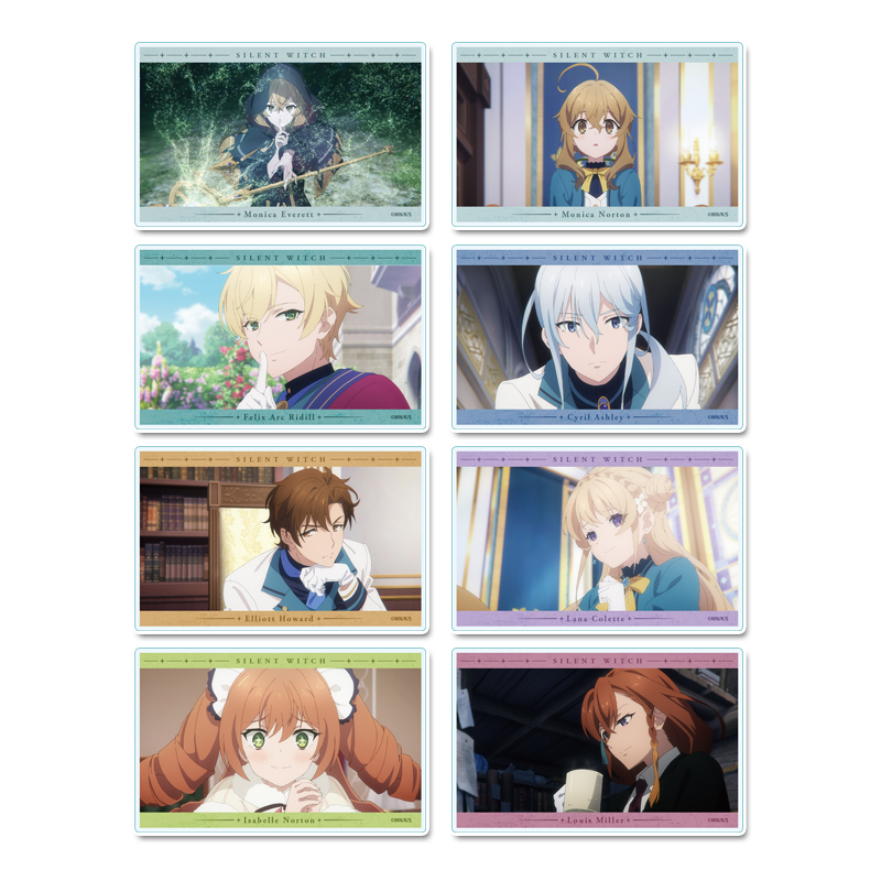 【シーズナルプランツ】サイレント・ウィッチ 沈黙の魔女の隠しごと トレーディングアクリルカード 1BOX入数：8