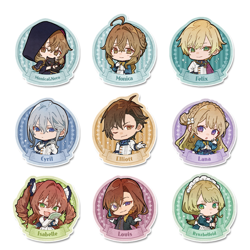 【シーズナルプランツ】サイレント・ウィッチ 沈黙の魔女の隠しごと トレーディングステッカー 1BOX入数：9