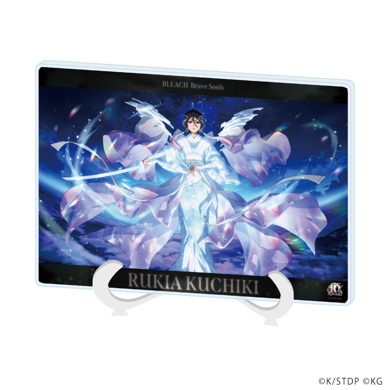 【A3】アクリルアートボード（A5サイズ）「BLEACH Brave Souls」03/朽木ルキア（10周年記念ver.）（公式イラスト）