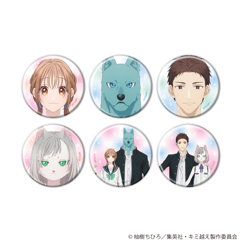 【A3】缶バッジ「TVアニメ『キミと越えて恋になる』」01/ブラインド（全6種）（公式イラスト） 1BOX入数：6