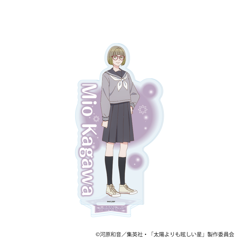 【A3】アクリルスタンド「TVアニメ『太陽よりも眩しい星』」05/香川美織（公式イラスト）