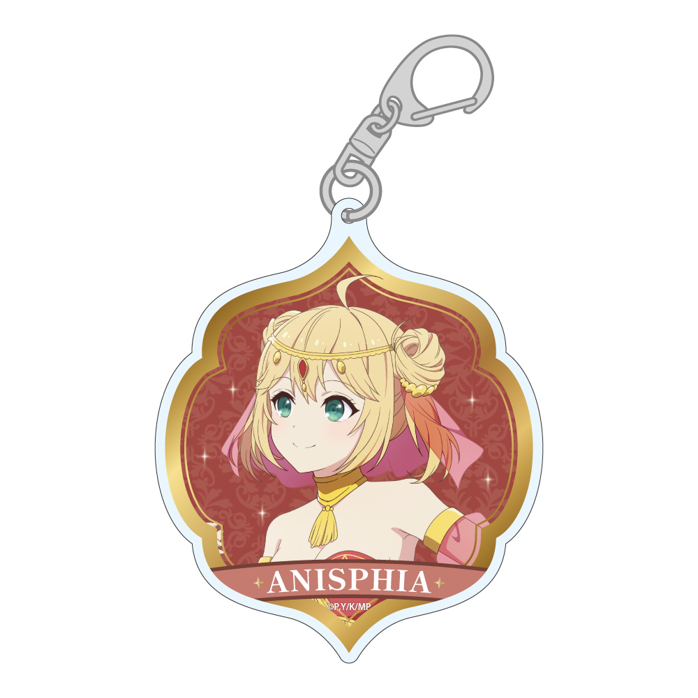 【みどびよ！】転生王女と天才令嬢の魔法革命 描き下ろし アクリルキーホルダー アニス 踊り子ver.