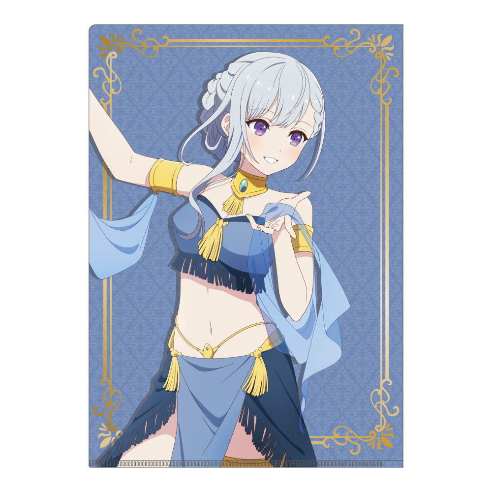 【みどびよ！】転生王女と天才令嬢の魔法革命 描き下ろし クリアファイル ユフィ 踊り子ver.