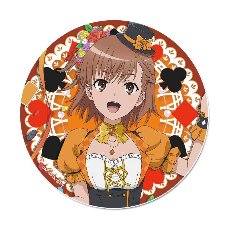 【シーズナルプランツ】とある科学の超電磁砲T 描き下ろしBIG缶バッジ【御坂美琴】マジシャンver.