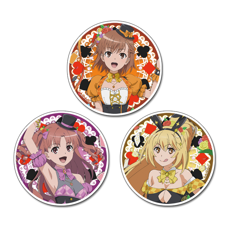 【シーズナルプランツ】とある科学の超電磁砲T 描き下ろしスマホステッカーセット【マジシャンver.】