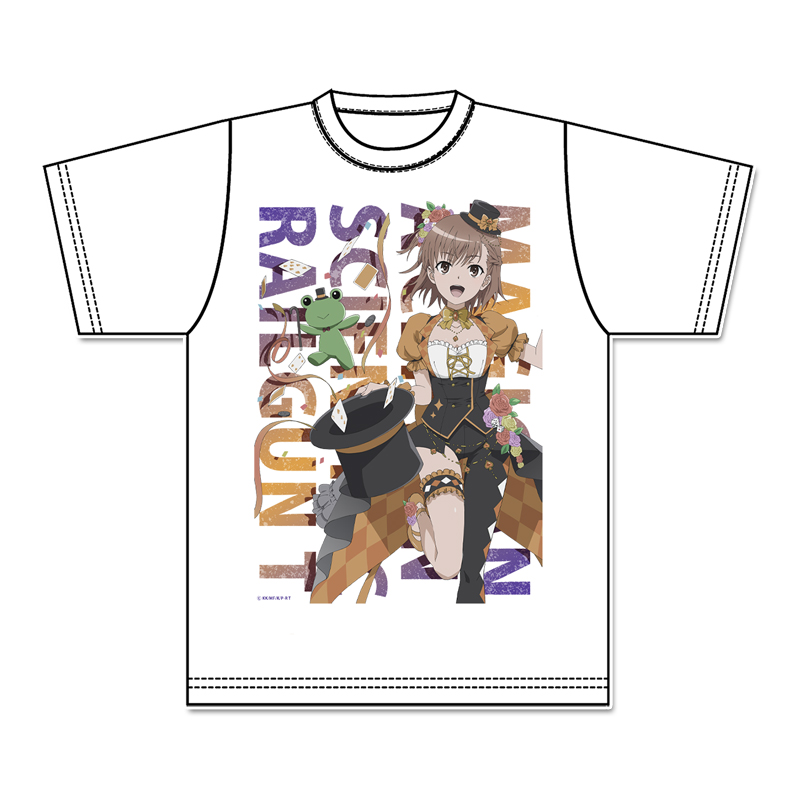 【シーズナルプランツ】とある科学の超電磁砲T 描き下ろしグラフィックTシャツ【御坂美琴】マジシャンver.