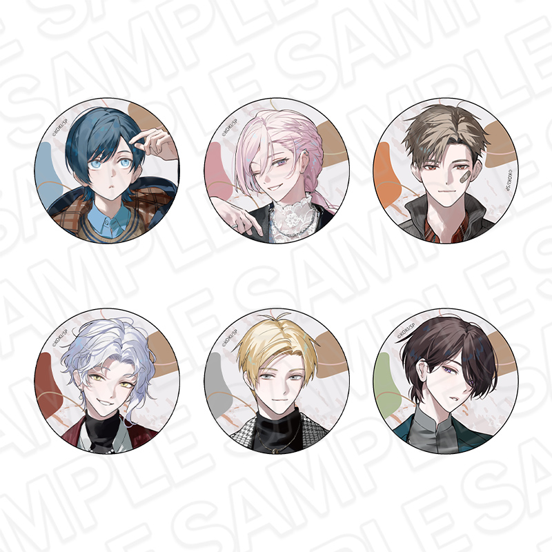 【コンテンツシード】BOYS be MAID！～御曹司メイドボーイ部の日日～ カンバッジ（ランダム） Everyday Clothes AW ver. 1BOX入数：6