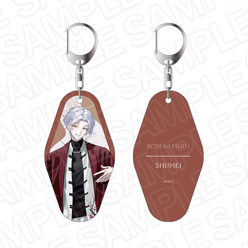 【コンテンツシード】BOYS be MAID！～御曹司メイドボーイ部の日日～ 両面キーホルダー 菊 秋明 Everyday Clothes AW ver.