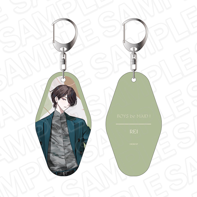 【コンテンツシード】BOYS be MAID！～御曹司メイドボーイ部の日日～ 両面キーホルダー 秘空木 礼 Everyday Clothes AW ver.