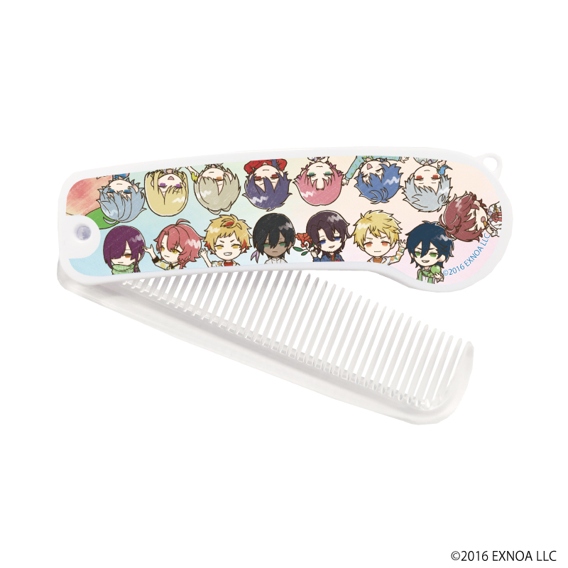 【A3】折りたたみコーム「文豪とアルケミスト」01/フルーツver.（グラフアートイラスト）