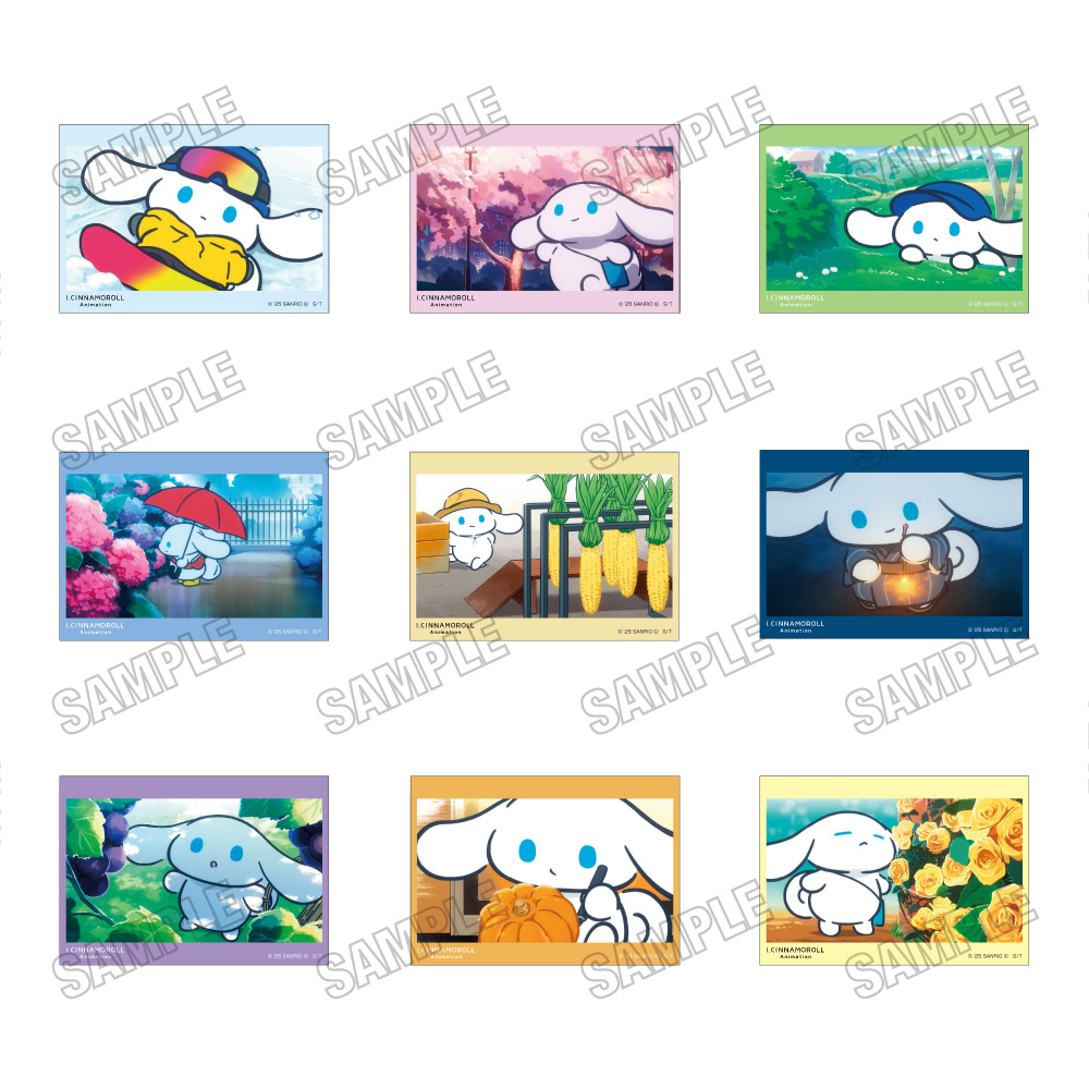 【メディコス・エンタテインメント】『I.CINNAMOROLL Animation』ブロマイドセット【A】