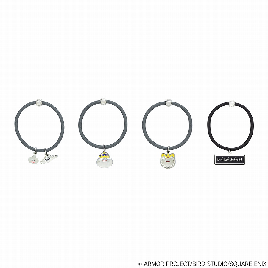 【スクウェア・エニックス】スマイルスライム コスメ&ビューティー ヘアゴム4本セット メタルスライムとなかまたち