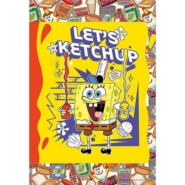 【アップルワン】スポンジ・ ボブ 300-397 LET'S KETCHUP レッツケチャップ