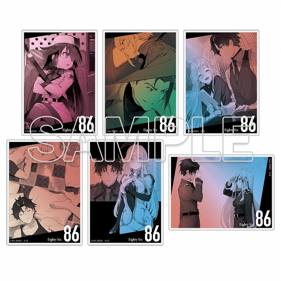【KADOKAWA】『86-エイティシックス-』8.6周年記念 トレーディングアクリルカード