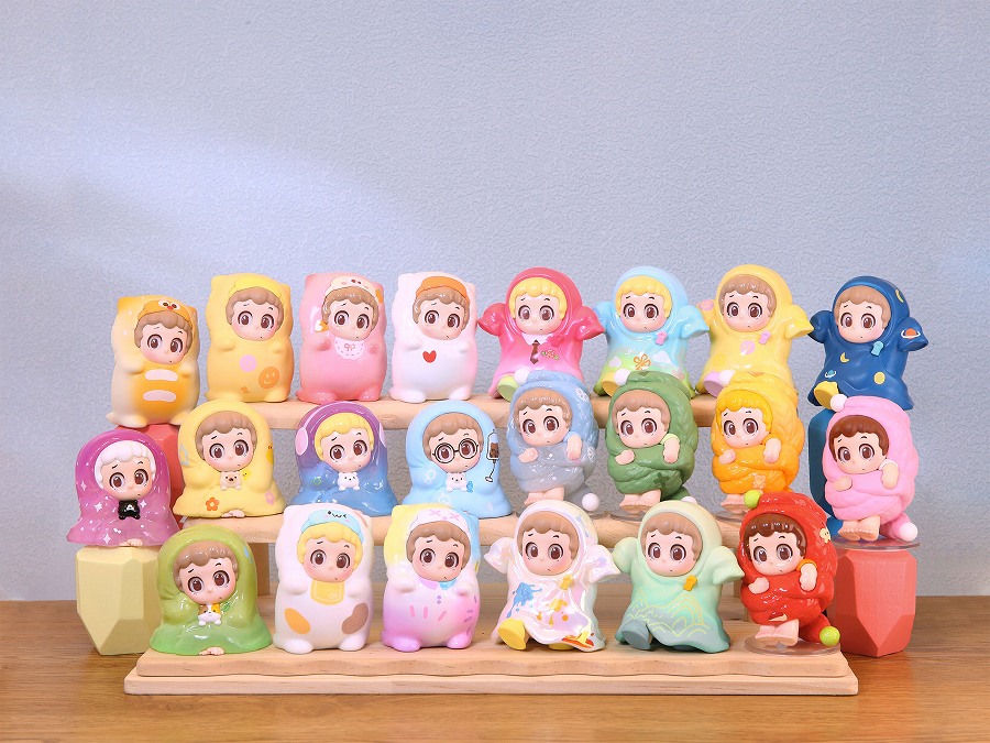 【FANCY UP】piny 今夜は寝ないで！シリーズ トレーディングフィギュア 1BOX入数：12