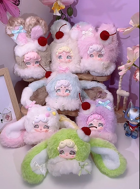 【Lucky Deer Nai】ふわふわアイスシリーズ トレーディングプラッシュ 1BOX入数：6