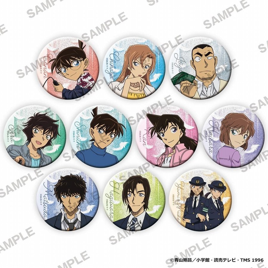 【KADOKAWA】「名探偵コナン」キラキラ缶バッジコレクション セルフフォトver. 1BOX入数：10