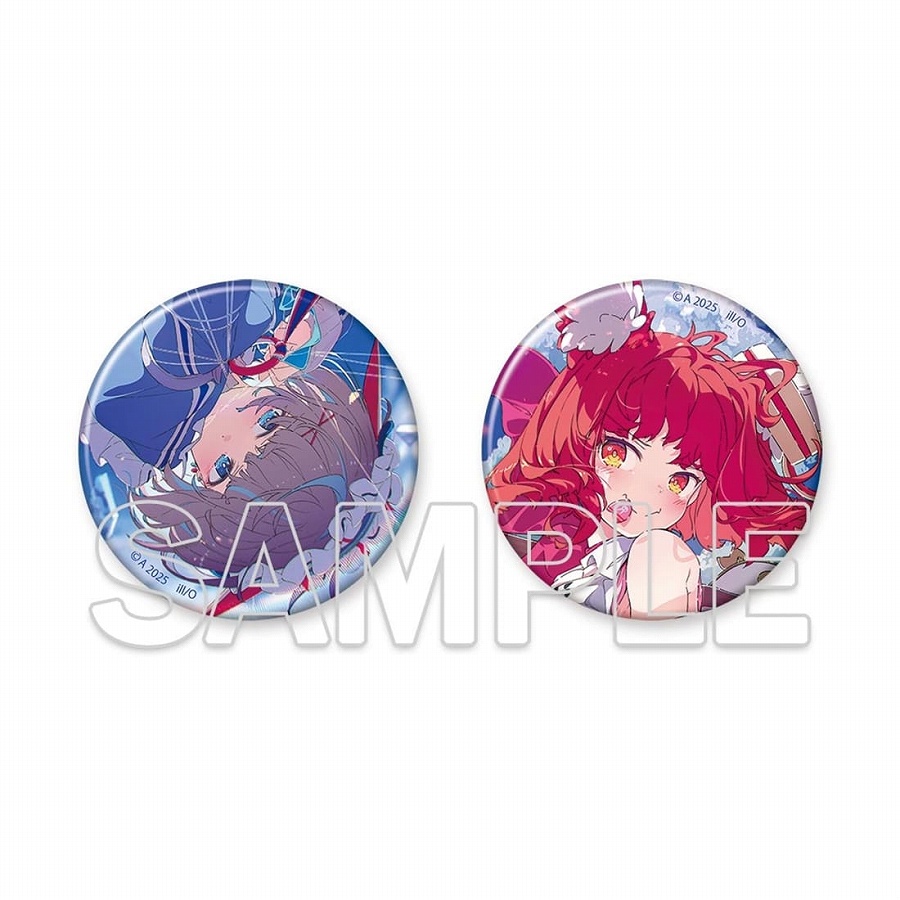 【KADOKAWA】『こちら、終末停滞委員会。』缶バッジ2個セット