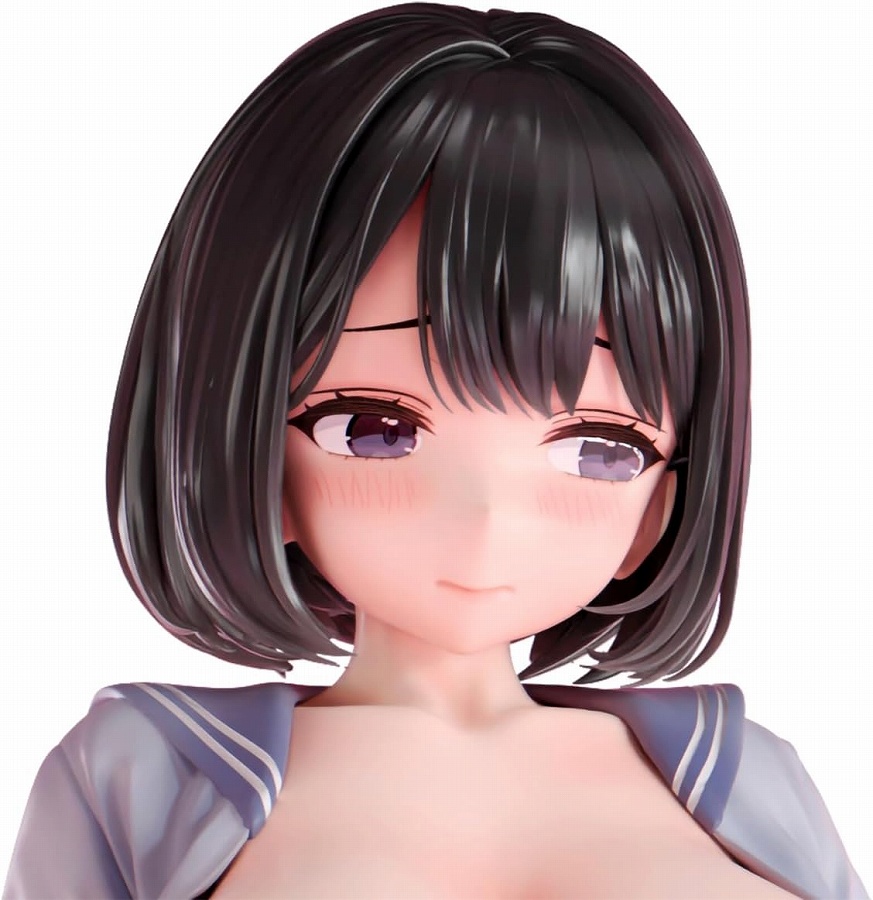 【インサイト】肉感少女 3年A組の健康診断 長谷瀬 渚沙 色白肌ver.1/6スケール塗装済み完成品フィギュア