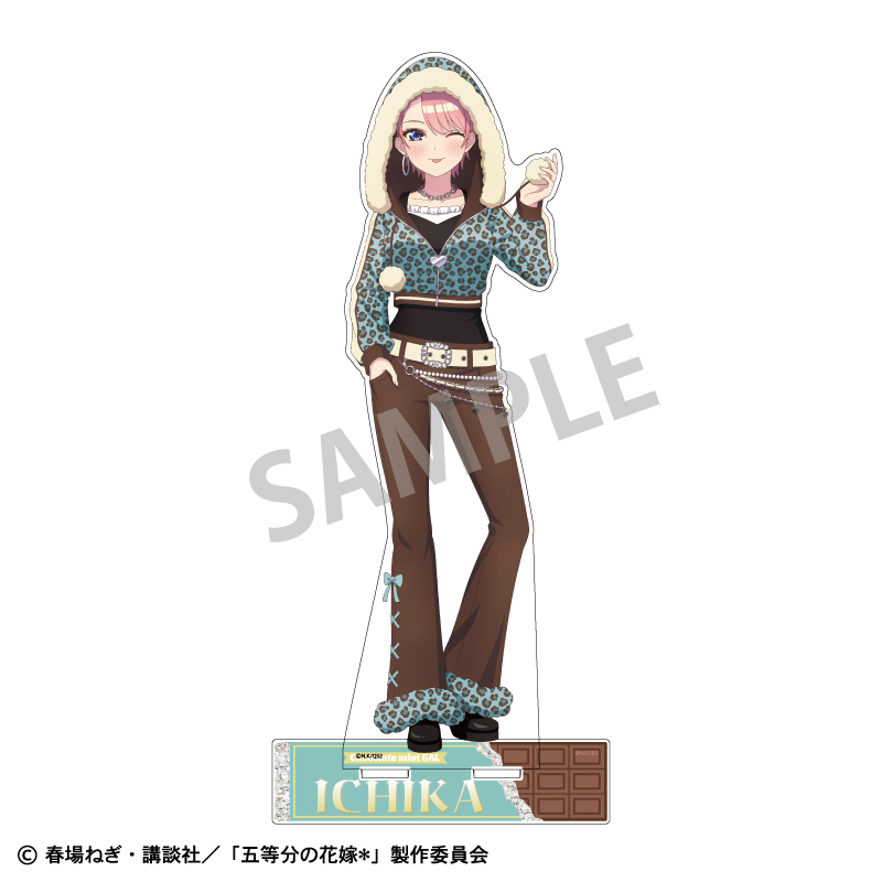 【カミオジャパン】五等分の花嫁 ビッグアクリルスタンド 中野一花/チョコミントGAL