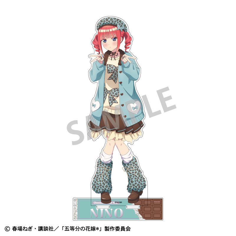 【カミオジャパン】五等分の花嫁 ビッグアクリルスタンド 中野二乃/チョコミントGAL