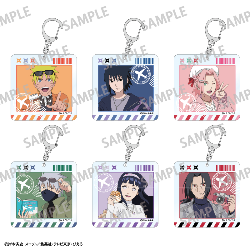 【カミオジャパン】NARUTO-ナルト- 疾風伝 トレーディングアクリルキーホルダー/ぶらっと旅の巻！ 1BOX入数：6