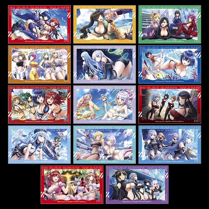 【ムービック】ドルフィンウェーブ クリアシートコレクション 1BOX入数：7