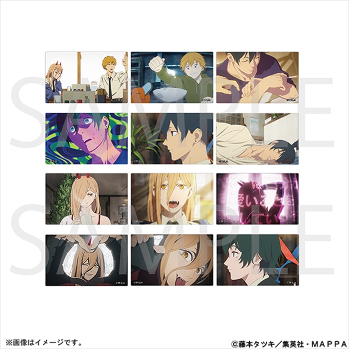 【ムービック】チェンソーマン クリアステッカーセレクション 1BOX入数：12