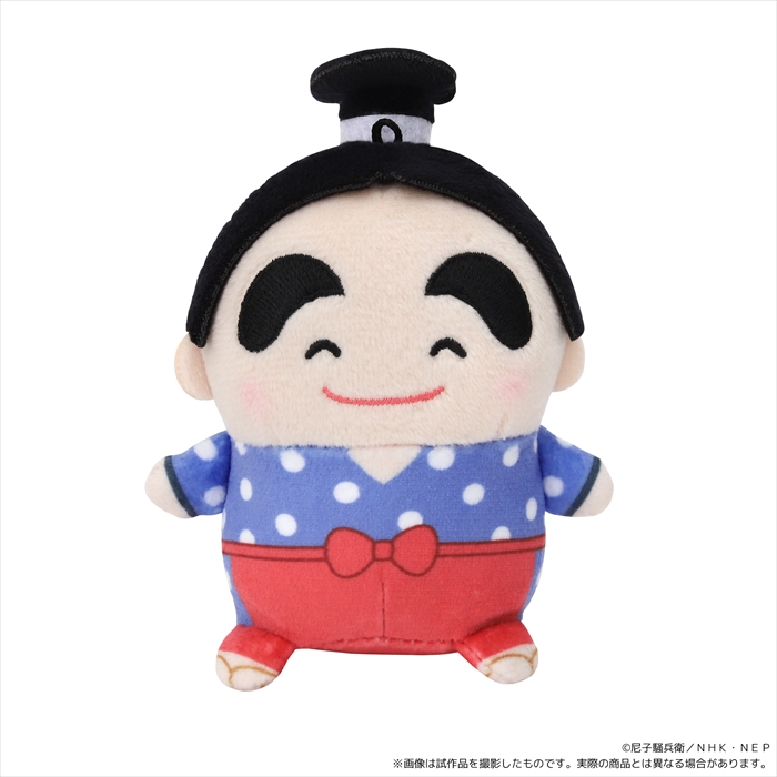 【ムービック】忍たま乱太郎 まめめいと（ぬいぐるみマスコット）/福富しんべヱ（私服ver.）