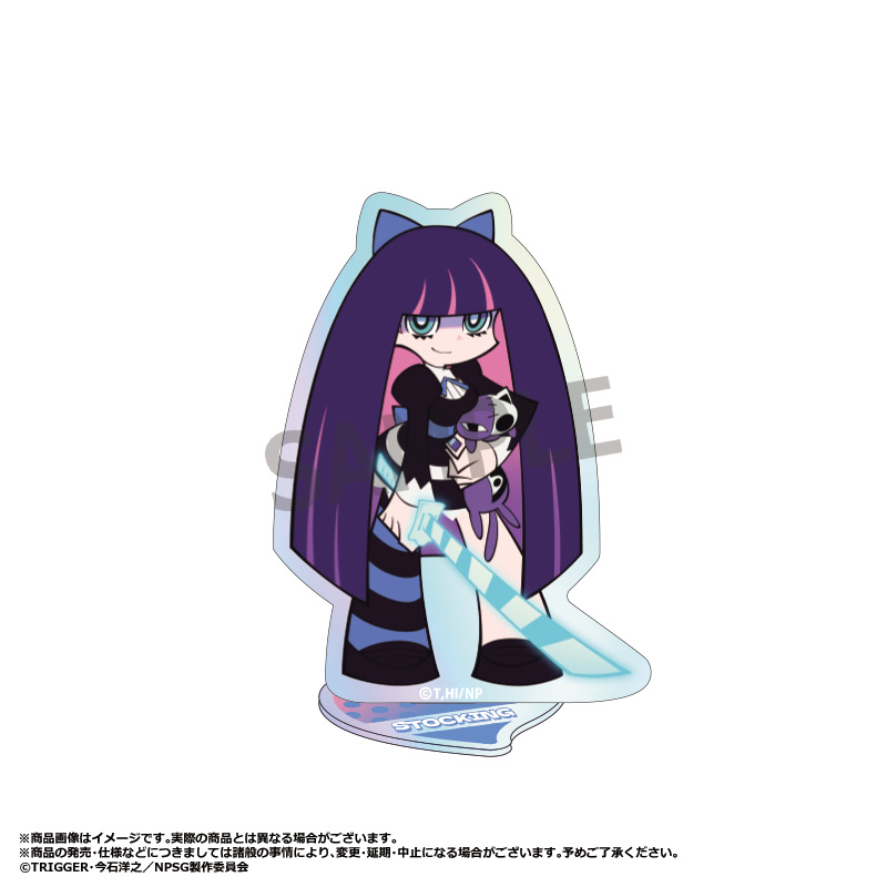 【ANICRAFT】New PANTY & STOCKING with GARTERBELT オーロラアクリルスタンド B ストッキング