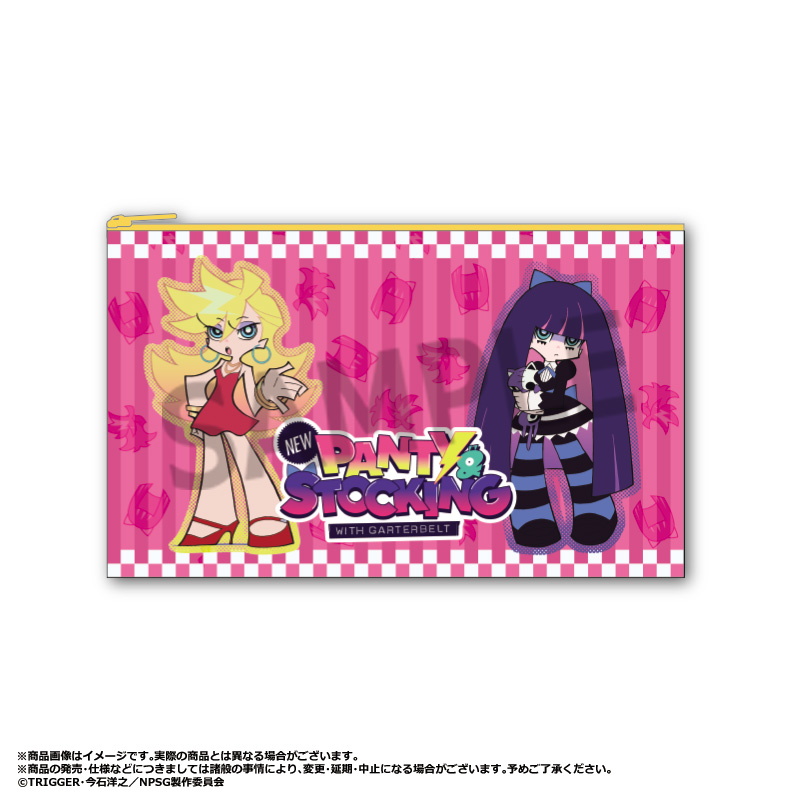 【ANICRAFT】New PANTY & STOCKING with GARTERBELT フラットポーチ