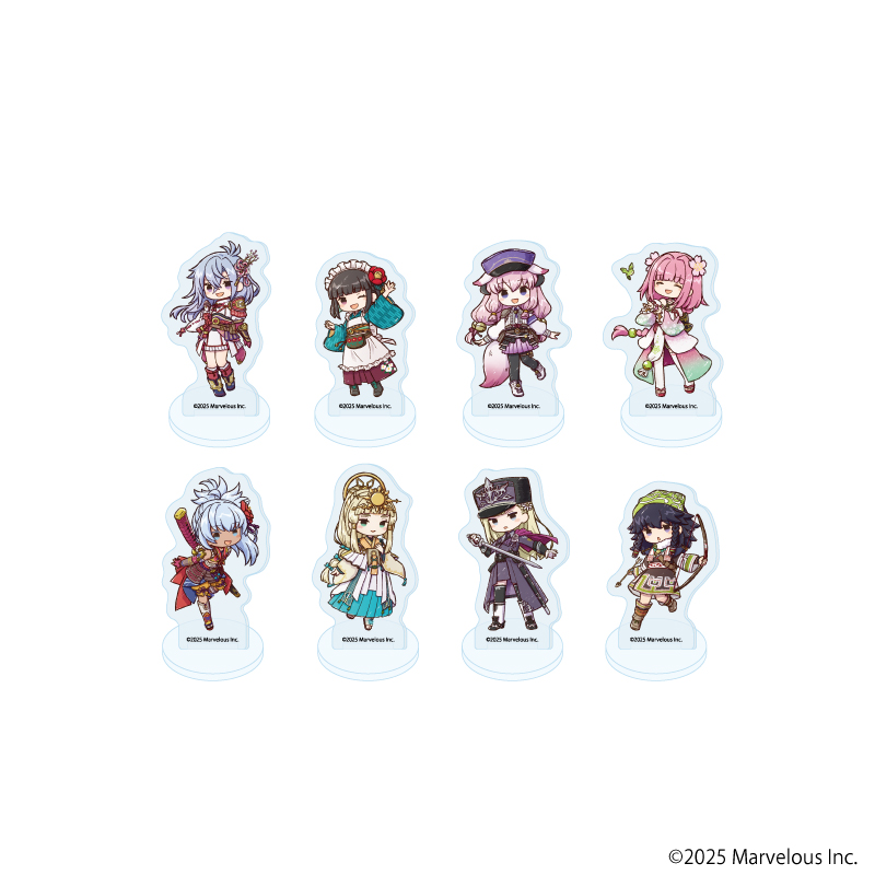 【A3】アクリルぷちスタンド「龍の国 ルーンファクトリー」02/ブラインド（全8種）（グラフアートイラスト） 1BOX入数：8